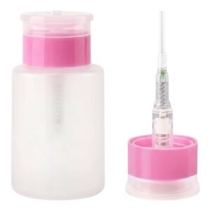 Frasco dispensador 150 mL para quitaesmalte o desmaquillante