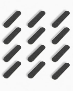 Pack 12 mini limas para uñas