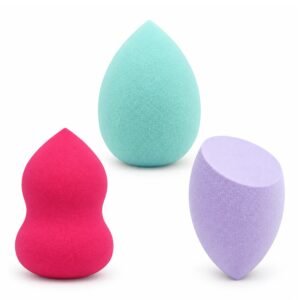 Pack 3 esponjas para maquillaje