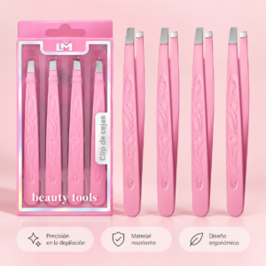 Pack 4 pinzas para cejas - Thumbnail Image 2