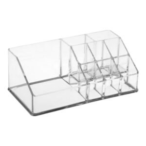 Organizador de brochas y maquillaje de acrilico