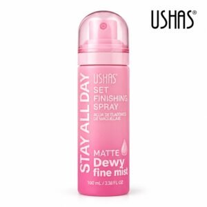 Fijador de maquillaje USHAS Stay All Day acabado matte