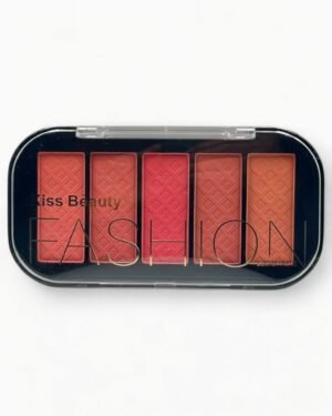 Paleta de rubor 5 tonos