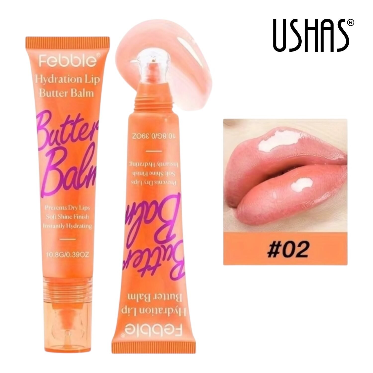 Brillo bálsamo labial hidratante FEBBLE - 02