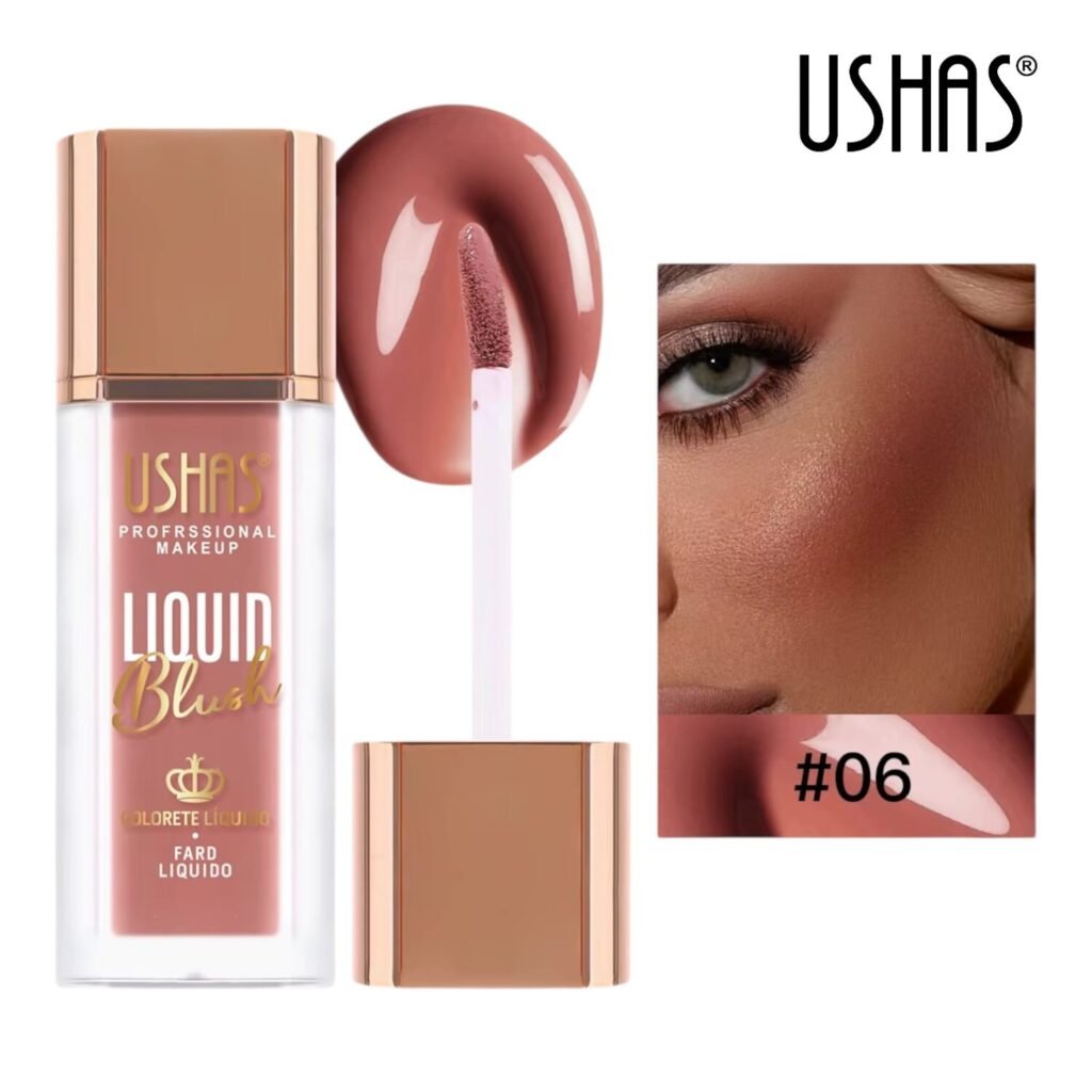 Rubor Líquido USHAS – Acabado Natural de Larga Duración