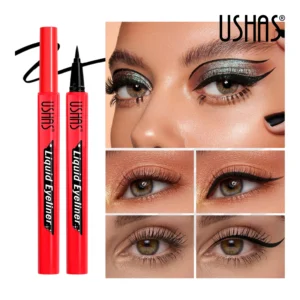 Delineador Líquido Ushas Negro Intenso – Waterproof 24h