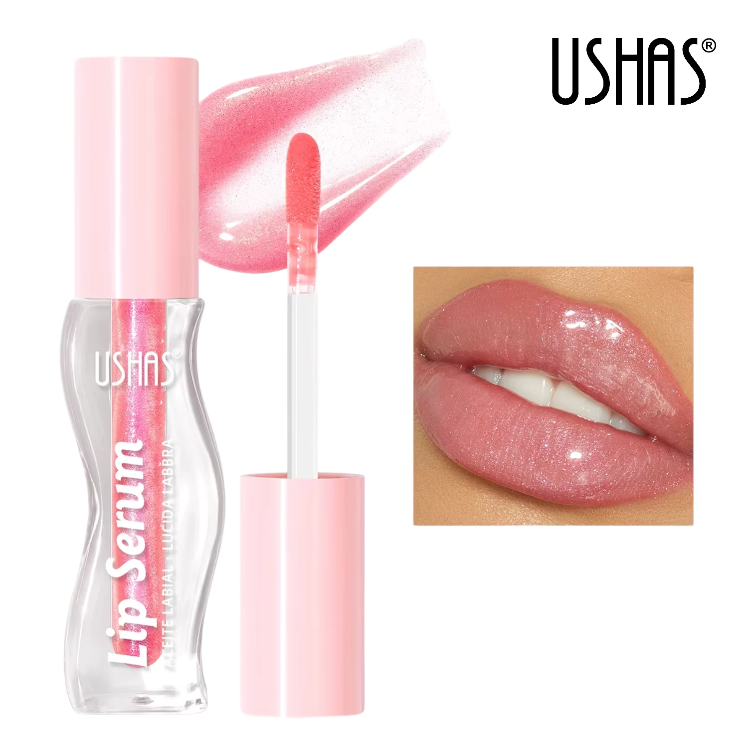 Lip Serum Hidratante USHAS – Brillo y Aceite Labial