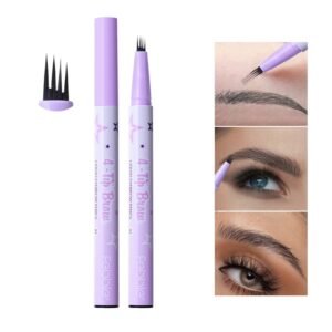 Delineador de Cejas Febble – Aplicador 4 Puntas Waterproof Natural