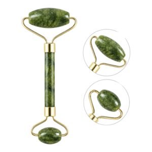 Rodillo de jade natural facial masajeador Ushas