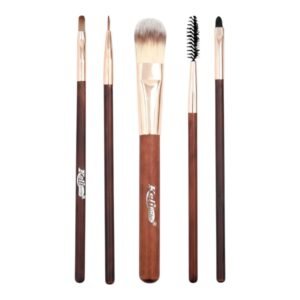 Set x5 brochas y pinceles para maquillaje
