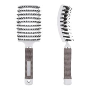 Cepillo profesional curvado ventilado con cerdas mixtas