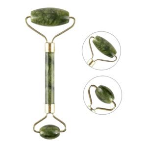 Rodillo de jade natural facial masajeador Ushas